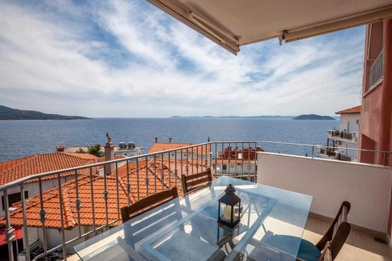 Alterra Vita Apartments Neos Marmaras Bagian luar foto