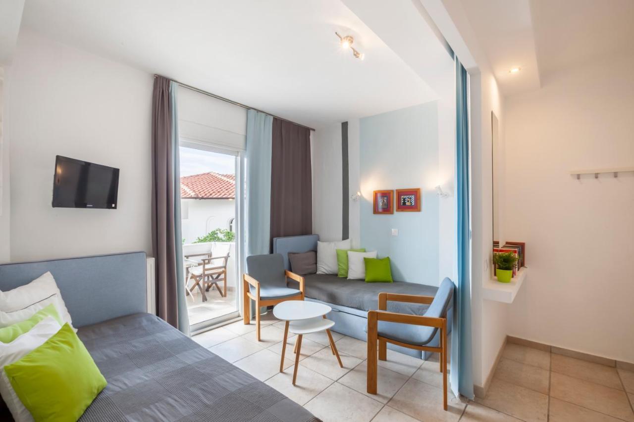 Alterra Vita Apartments Neos Marmaras Bagian luar foto