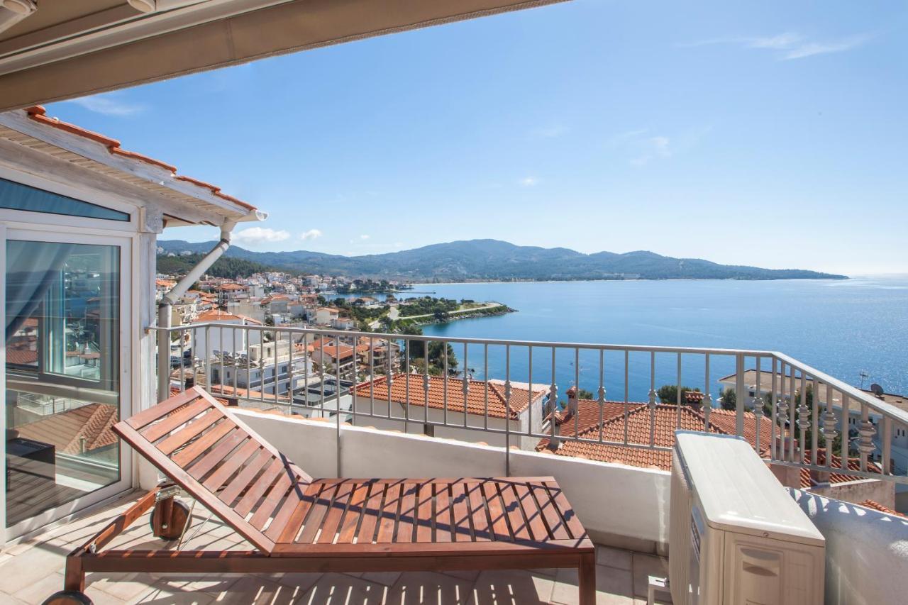 Alterra Vita Apartments Neos Marmaras Bagian luar foto