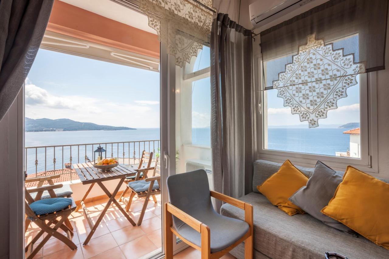 Alterra Vita Apartments Neos Marmaras Bagian luar foto