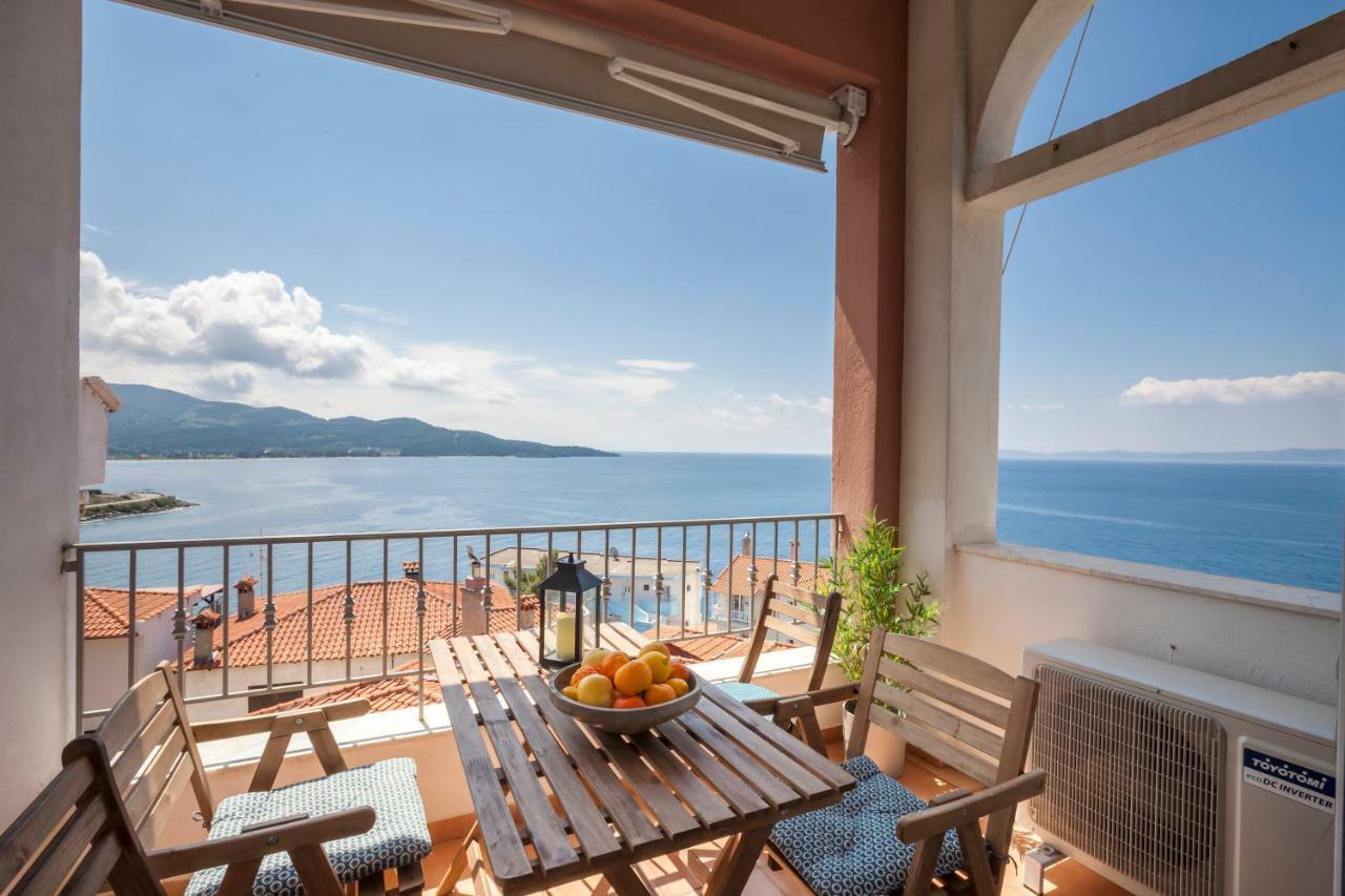 Alterra Vita Apartments Neos Marmaras Bagian luar foto