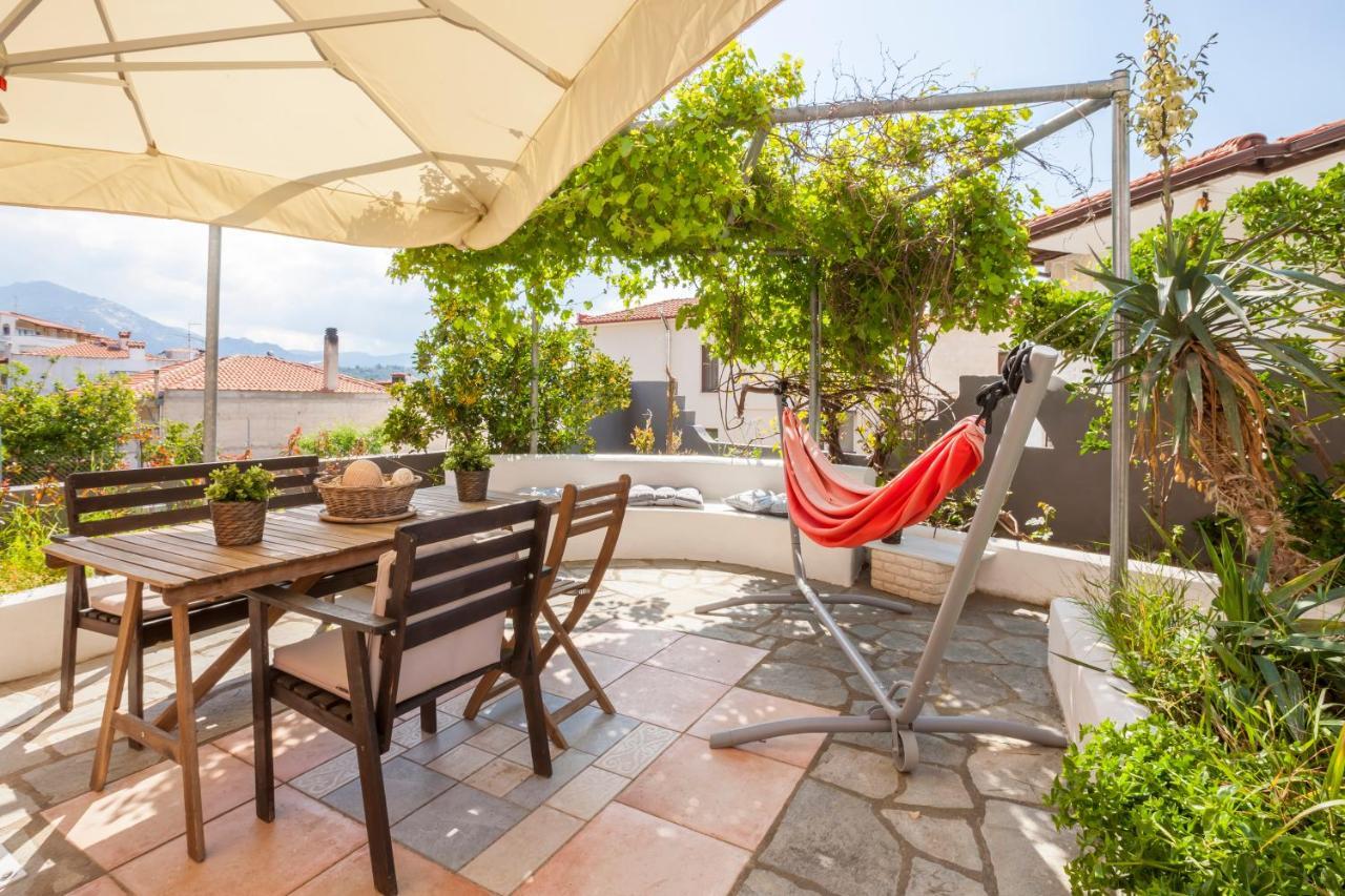 Alterra Vita Apartments Neos Marmaras Bagian luar foto